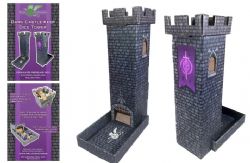 ROLE4INITIATIVE -  CASTLE KEEP DICE TOWER (GOTHIC DARK GRAY )