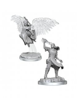 ROLEPLAYING MINIATURES -  AASIMAR CLERIC FEMALE -  D&D NOLZUR'S MARVELOUS MINIATURES