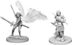ROLEPLAYING MINIATURES -  AASIMAR FEMALE PALADIN (2) -  DUNGEONS & DRAGONS D&D NOLZUR'S MARVELOUS MI
