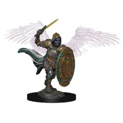 ROLEPLAYING MINIATURES -  AASIMAR MALE PALADIN -  DUNGEONS & DRAGONS ICONS OF THE REALMS