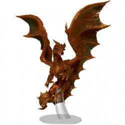 ROLEPLAYING MINIATURES -  ADULT COPPER DRAGON (PREPAINTED) -  D&D ICONS OF THE REALMS