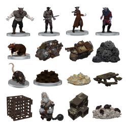 ROLEPLAYING MINIATURES -  ADVENTURE IN A BOX - WERERAT DEN -  DUNGEONS & DRAGONS ICONS OF THE REALMS