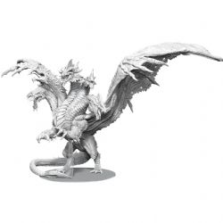 ROLEPLAYING MINIATURES -  ASPECT OF TIAMAT FIGURE UNPAINTED -  DUNGEONS & DRAGONS ICONS OF THE REALMS