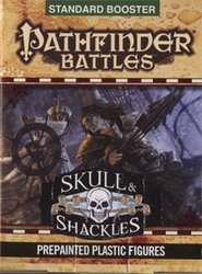 ROLEPLAYING MINIATURES -  BOOSTER PACK - SKULL AND SHACKLES - 4 COLLECTIBLE FIGURES -  DEEP CUTS PATHFINDER