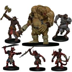 ROLEPLAYING MINIATURES -  CAVE DEFENDERS MONSTER PACK -  DUNGEONS & DRAGONS ICONS OF THE REALMS