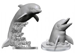 ROLEPLAYING MINIATURES -  DOLPHINS -  PATHFINDER DEEP CUTS