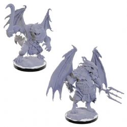ROLEPLAYING MINIATURES -  DRACONIAN MAGE & FOOT SOLDIER -  D&D NOLZUR'S MARVELOUS MINIATURES