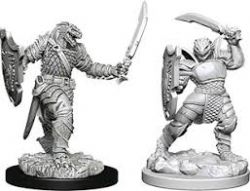 ROLEPLAYING MINIATURES -  DRAGONBORN FEMALE PALADIN (2) -  D&D NOLZUR'S MARVELOUS MINIATURES DUNGEONS & DRAGONS 5