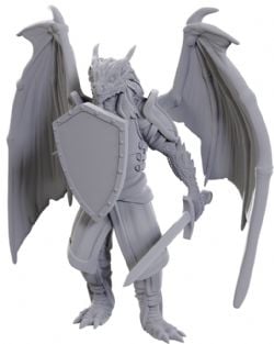 ROLEPLAYING MINIATURES -  DRAGONBORN OF BAHAMUT -  D&D NOLZUR'S MARVELOUS MINIATURES