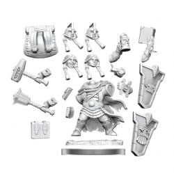 ROLEPLAYING MINIATURES -  DWARF CLERIC FEMALE -  DUNGEONS & DRAGONS FRAMEWORKS