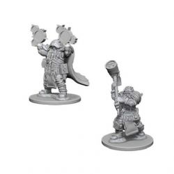 ROLEPLAYING MINIATURES -  DWARF MALE CLERIC -  DUNGEONS & DRAGONS D&D NOLZUR'S MARVELOUS MI