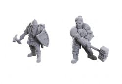 ROLEPLAYING MINIATURES -  DWARVES -  LIMITED EDITION 50TH ANNIVERSARY UNPAINTED MINIATURES