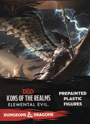 ROLEPLAYING MINIATURES -  ELEMENTAL EVIL - BOOSTER PACK -  ICONS OF THE REALMS DUNGEONS & DRAGONS 5
