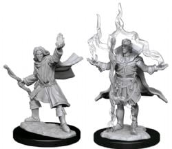 ROLEPLAYING MINIATURES -  ELF SORCERER MALE -  PATHFINDER DEEP CUTS
