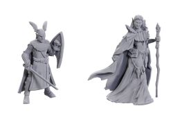 ROLEPLAYING MINIATURES -  ELVES -  LIMITED EDITION 50TH ANNIVERSARY UNPAINTED MINIATURES