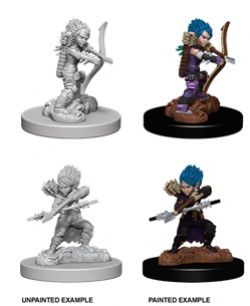 ROLEPLAYING MINIATURES -  FEMALE GNOME ROGUE (2) -  DEEP CUTS PATHFINDER