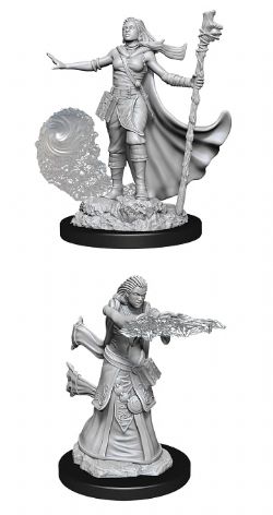 ROLEPLAYING MINIATURES -  FEMALE HUMAN WIZARD -  DUNGEONS & DRAGONS D&D NOLZUR'S MARVELOUS UN