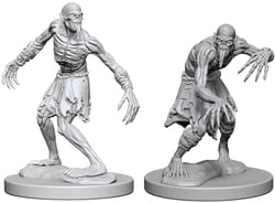 ROLEPLAYING MINIATURES -  GHOULS FIGURES (2) -  DUNGEONS & DRAGONS D&D NOLZUR'S MARVELOUS MI