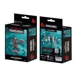 ROLEPLAYING MINIATURES -  GOLIATH BARBARIAN MALE - WAVE 2 -  DUNGEONS & DRAGONS FRAMEWORKS