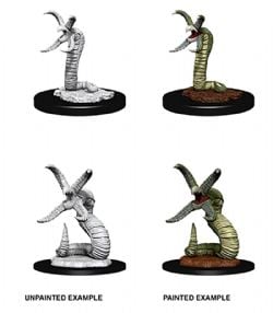 ROLEPLAYING MINIATURES -  GRICK AND GRICK ALPHA -  DUNGEONS & DRAGONS D&D NOLZUR'S MARVELOUS UN