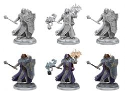 ROLEPLAYING MINIATURES -  HUMAN CLERIC MALE -  FRAMEWORKS DUNGEONS & DRAGONS