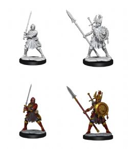 ROLEPLAYING MINIATURES -  HUMAN FIGHTER FEMALE -  DUNGEONS & DRAGONS FRAMEWORKS