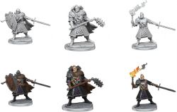 ROLEPLAYING MINIATURES -  HUMAN FIGHTER MALE -  DUNGEONS & DRAGONS FRAMEWORKS