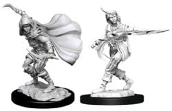 ROLEPLAYING MINIATURES -  HUMAN ROGUE FEMALE -  PATHFINDER DEEP CUTS