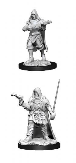 ROLEPLAYING MINIATURES -  HUMAN ROGUE MALE -  PATHFINDER DEEP CUTS