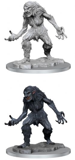 ROLEPLAYING MINIATURES -  ICE TROLL FEMALE -  DUNGEONS & DRAGONS D&D NOLZUR'S MARVELOUS UN