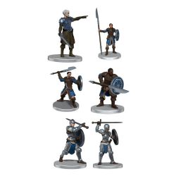 ROLEPLAYING MINIATURES -  KALAMAN MILITARY WARBAND -  DUNGEONS & DRAGONS ICONS OF THE REALMS