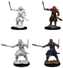 ROLEPLAYING MINIATURES -  MALE BANDITS FIGURES (2) -  D&D NOLZUR'S MARVELOUS MINIATURES DUNGEONS & DRAGONS 5