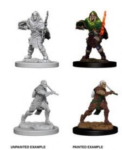 ROLEPLAYING MINIATURES -  MALE ELF FIGHTER (2) -  DEEP CUTS PATHFINDER