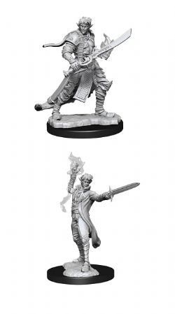 ROLEPLAYING MINIATURES -  MALE ELF MAGUS -  PATHFINDER DEEP CUTS
