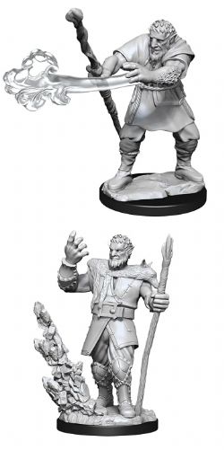 ROLEPLAYING MINIATURES -  MALE FIRBOLG DRUID -  DUNGEONS & DRAGONS D&D NOLZUR'S MARVELOUS UN