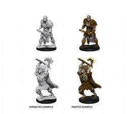 ROLEPLAYING MINIATURES -  MALE GOLIATH BARBARIAN -  DUNGEONS & DRAGONS D&D NOLZUR'S MARVELOUS MI
