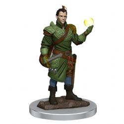 ROLEPLAYING MINIATURES -  MALE HALF-ELF BARD -  DUNGEONS & DRAGONS ICONS OF THE REALMS