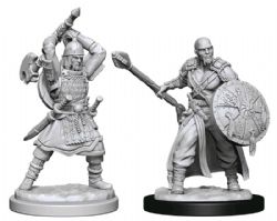 ROLEPLAYING MINIATURES -  MALE HUMAN BARBARIAN -  D&D NOLZUR'S MARVELOUS UNPAINTED MINIATURES