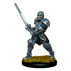 ROLEPLAYING MINIATURES -  MALE HUNTER FIGHTER -  DUNGEONS & DRAGONS ICONS OF THE REALMS