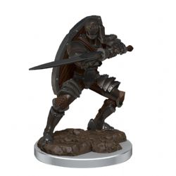 ROLEPLAYING MINIATURES -  MALE WARFORGED FIGHTER -  DUNGEONS & DRAGONS ICONS OF THE REALMS