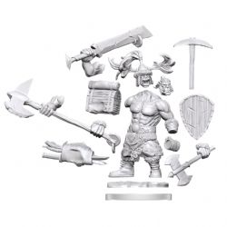 ROLEPLAYING MINIATURES -  ORC BARBARIAN MALE -  DUNGEONS & DRAGONS FRAMEWORKS