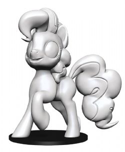 ROLEPLAYING MINIATURES -  PINKIE PIE -  MY LITTLE PONY DEEP CUTS