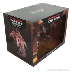 ROLEPLAYING MINIATURES -  RED GHOST DRAGON -  DUNGEONS & DRAGONS DND ICONS