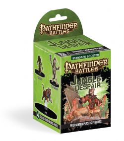 ROLEPLAYING MINIATURES -  STANDARD BOOSTER - JUNGLE OF DESPAIR : 4 FIGURINES DE COLLECTION -  DEEP CUTS PATHFINDER