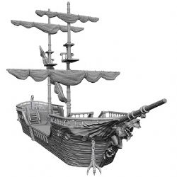 ROLEPLAYING MINIATURES -  THE FALLING STAR SAILING SHIP -  D&D NOLZUR'S MARVELOUS MINIATURES