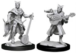 ROLEPLAYING MINIATURES -  TIEFLING BARD FEMALE -  DUNGEONS & DRAGONS D&D NOLZUR'S MARVELOUS UN