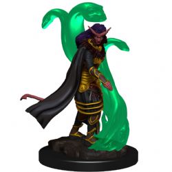 ROLEPLAYING MINIATURES -  TIEFLING FEMALE SORCERER -  DUNGEONS & DRAGONS ICONS OF THE REALMS