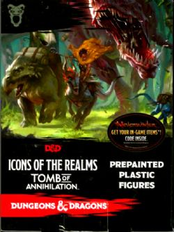 ROLEPLAYING MINIATURES -  TOMB OF ANNIHILATION - BOOSTER PACK -  ICONS OF THE REALMS DUNGEONS & DRAGONS 5