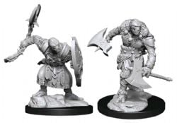 ROLEPLAYING MINIATURES -  WARFORGED BARBARIAN -  DUNGEONS & DRAGONS D&D NOLZUR'S MARVELOUS UN