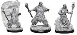 ROLEPLAYING MINIATURES -  WATER GENASI MALE DRUID (2) -  D&D NOLZUR'S MARVELOUS MINIATURES DUNGEONS & DRAGONS 5